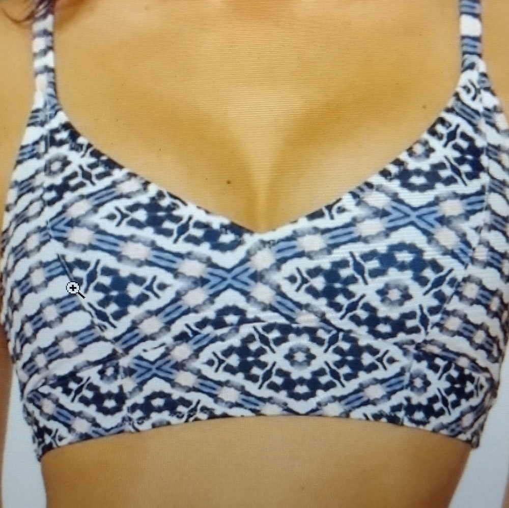 Jessica Simpson Venice Criss Cross Cami Swim Top